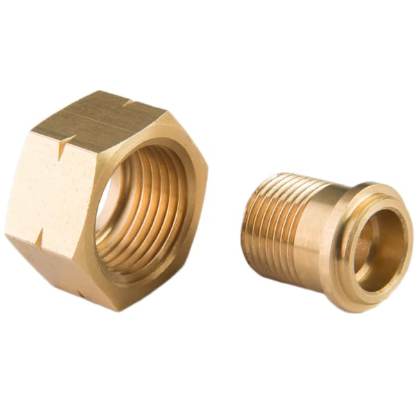 Kaasupullon supistussovitin 21,8 mm L - 3/8" L