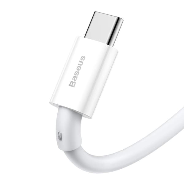 Superior USB - USB-C 66W 6A 2m Kabel - Hvid