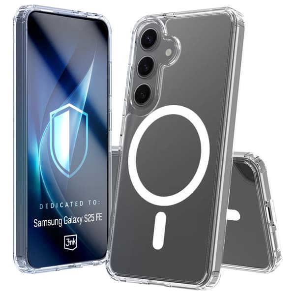 3MK Armor MagCase för Galaxy S25 FE, transparent
