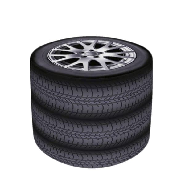 Dekorativ puf Eko TYRES