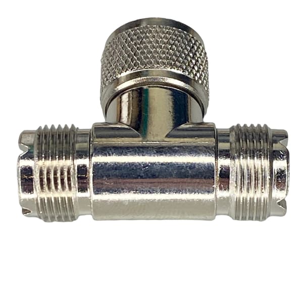UHF T-adapterstik / UHF-bøsning / UHF-bøsning