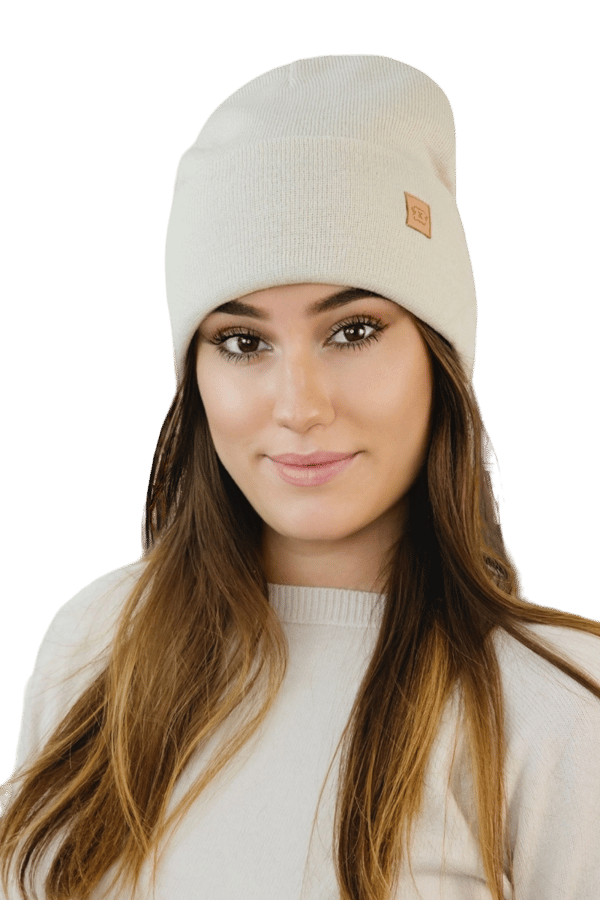 SALLY vinterhue, universalhue, beige farve