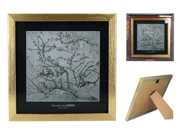 Billede - V. van Gogh, Blomstrende mandeltræ, sølv (carmani)
