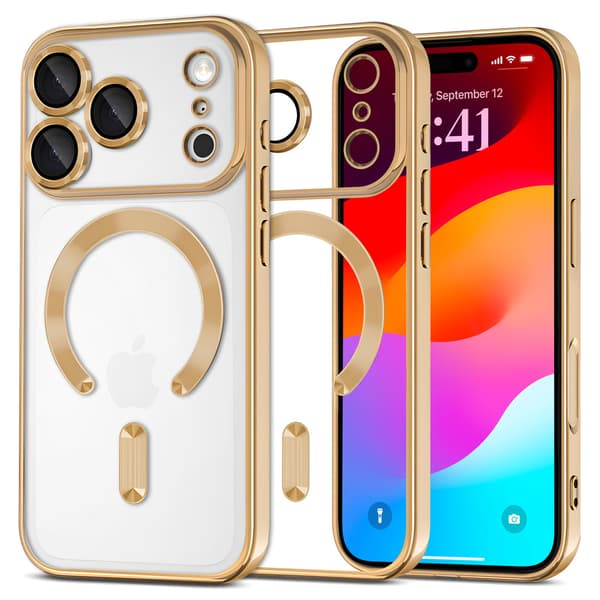 iPhone 17 Pro Electro MagSafe-skal – Guld