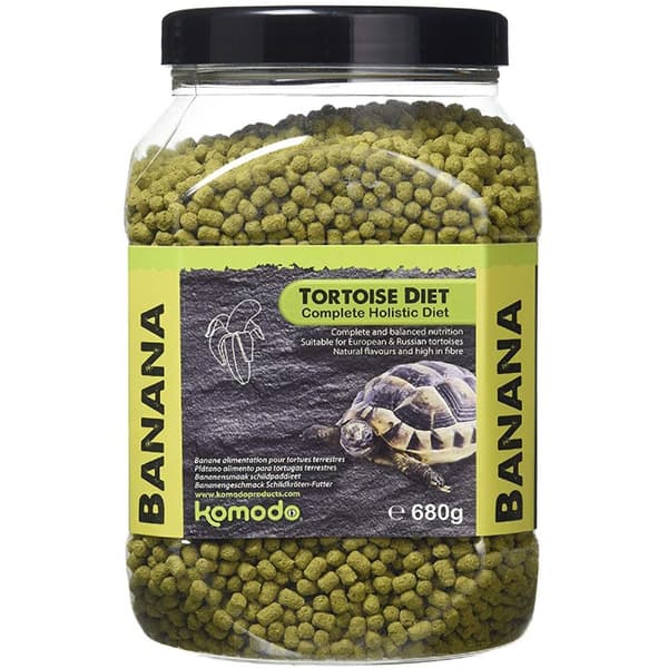 Komodo Tortoise Diet Banan 680g - foder til skildpadder