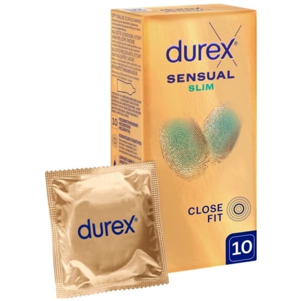 Durex Sensual Slim 10 stk.