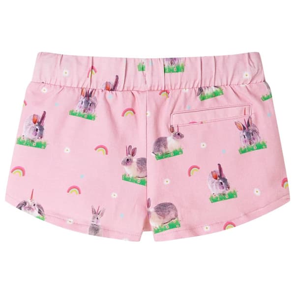 Barnshorts, dragsko, ljusrosa, 128