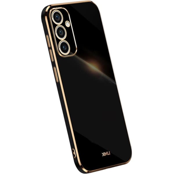 Etui til Samsung Galaxy A35 5G, Glamour CamShield, sort
