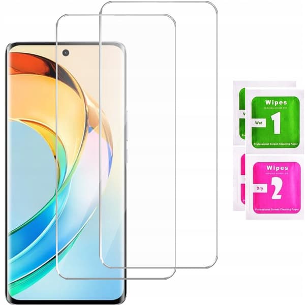 2x Härdat glas för Honor X9B, glas 2.5D 9H