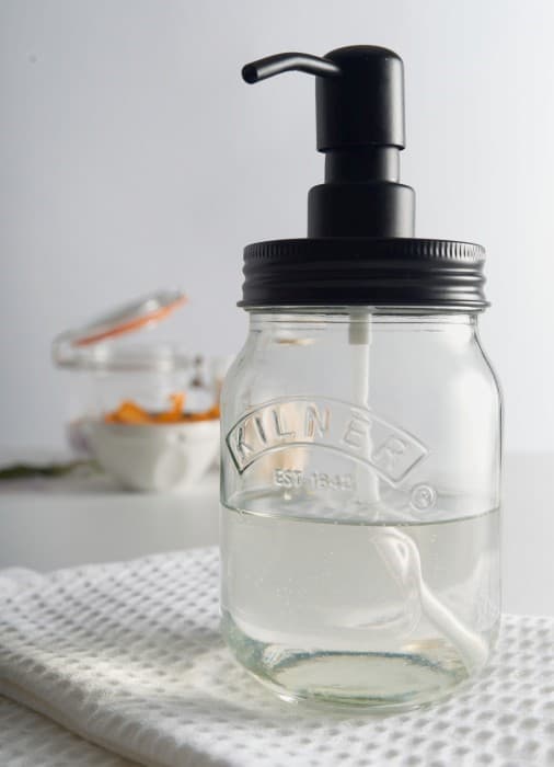 Tvål-/diskmedelsbehållare 0,5 l / Kilner