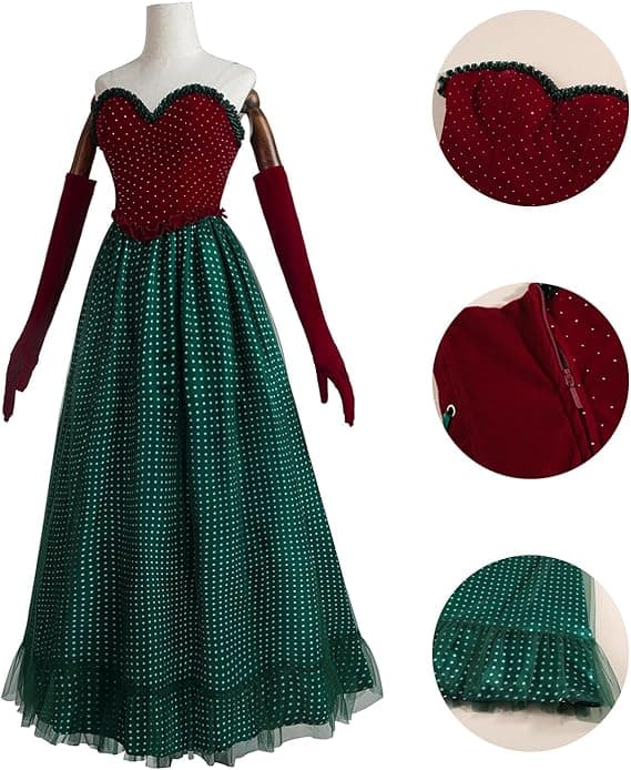 Martha S Julrenässans Cosplayklänning - Elegant Balklänning