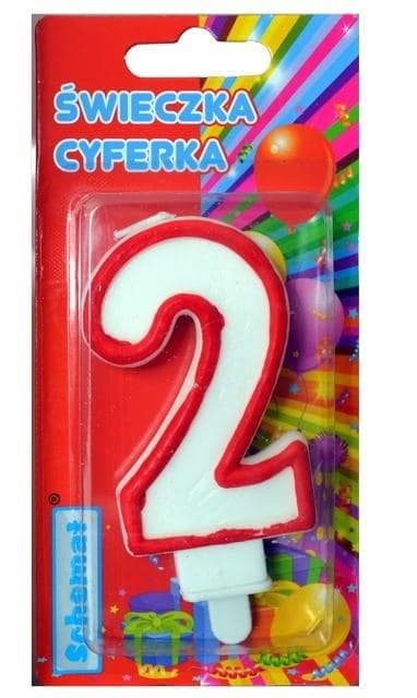 Numero 2 kynttilä