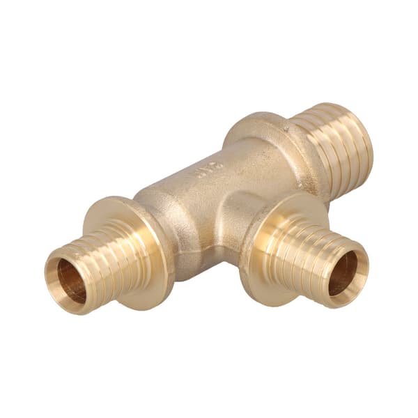 UltraLINE messing reduktions-T-stykke - 25/20/20