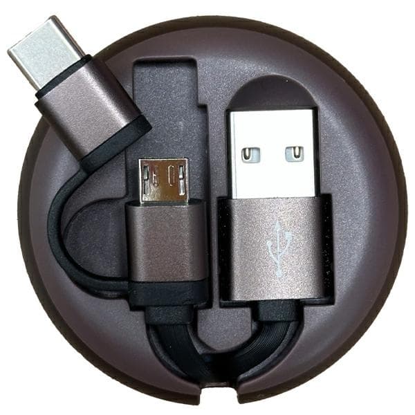 Richmond&Finch USB-C - Micro USB -kaapeli, naamiointiväri