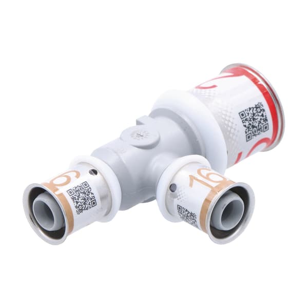 Reduktions-T-stykke ppsu 25-16-16 Uponor S-Press Plus