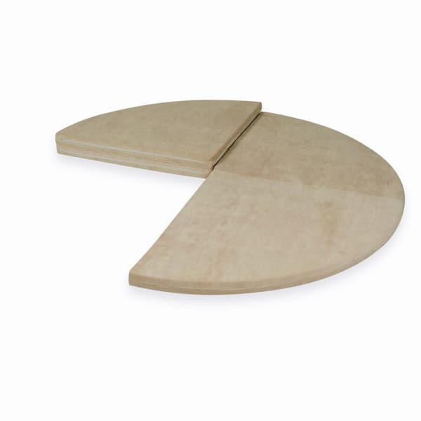 Legemåtte 160 cm til børn, rund, foldbar, fløjlsblød, beige