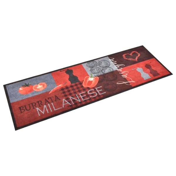 vidaXL køkkenmåtte tomater, 60x300 cm