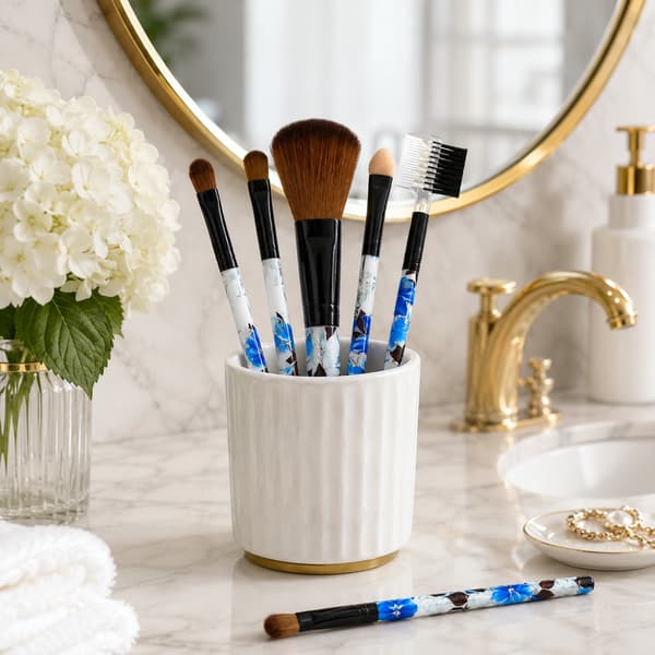 MULTIFUNKTIONELT KOSMETISK MAKEUPPENSLESÆT