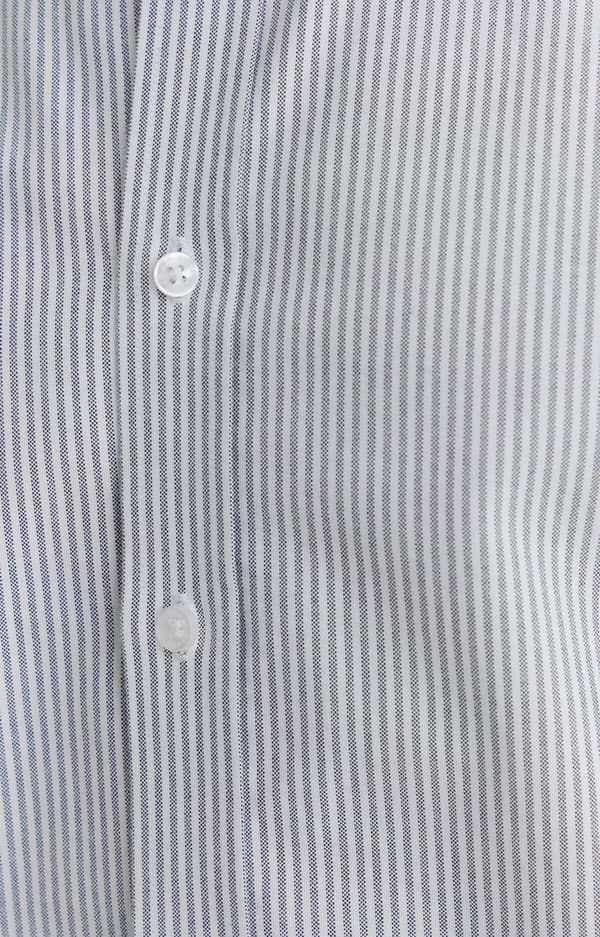 Slim fit -raidallinen paita XL