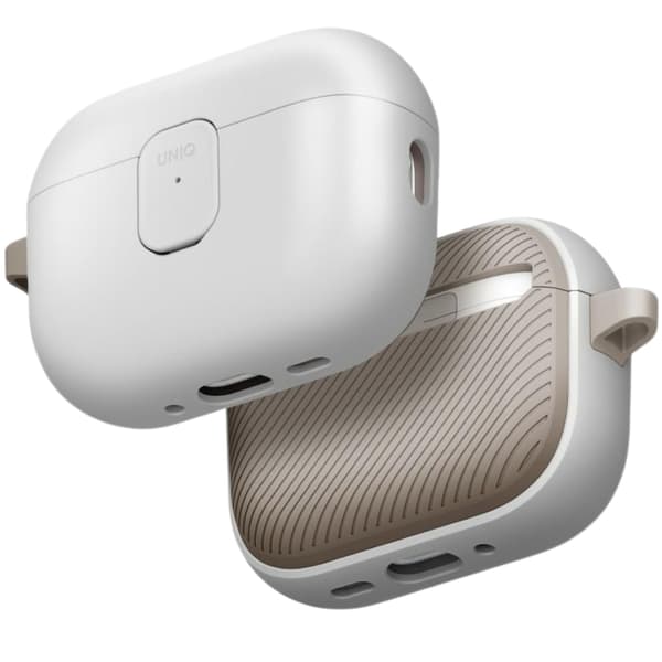 UNIQ Clyde-etui til AirPods Pro 3. generation grå khaki