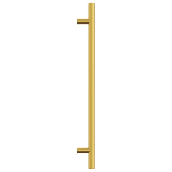 vidaXL skabsgreb, 10 stk., guld, 224 mm, rustfrit stål