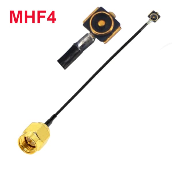 Pigtail MHF4 han-printkort / SMA-stik 30 cm