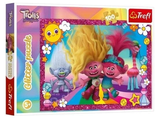 TREFL 100 Glitter Puslespil