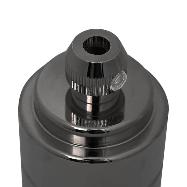 vidaXL lampeholdere 2 stk. blank sort E27