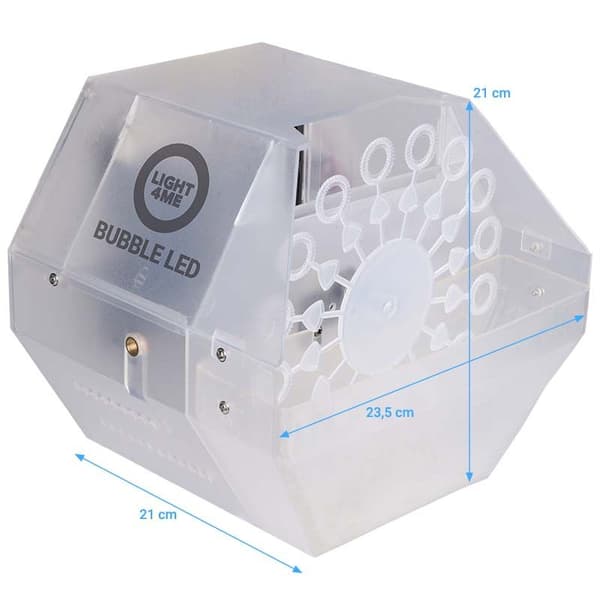 LIGHT4ME BUBBLE LED lille effektiv boblemaskine