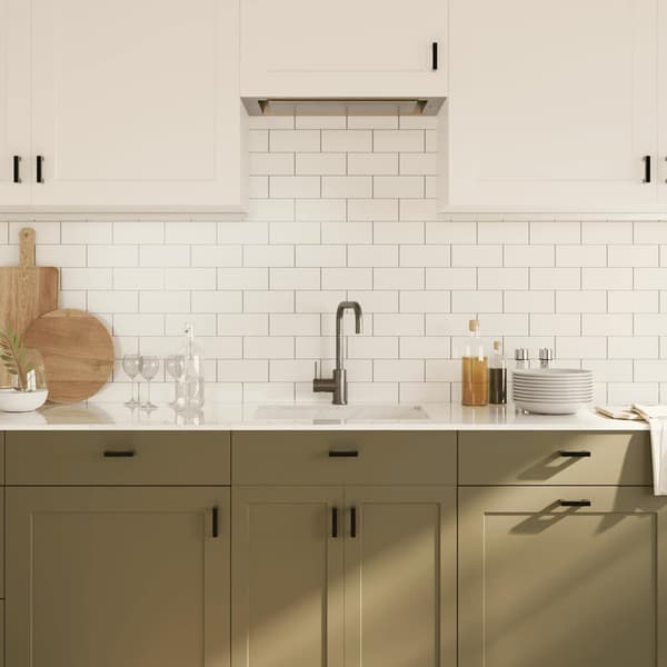 vidaXL skabsgreb 10 stk. sort 64 mm rustfrit stål
