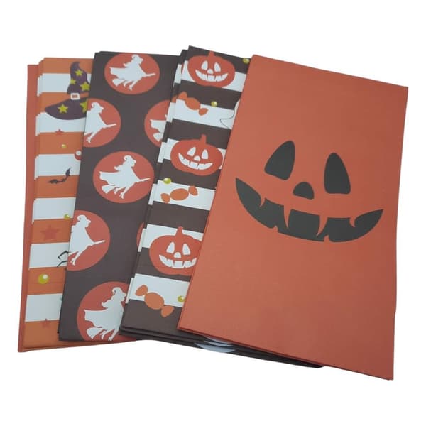 Halloween pappersgodispåsar 20x12 12 st