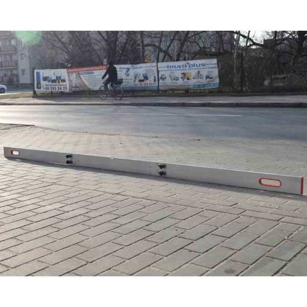 Väg-/bygglagslapp 4m vikbar + skydd
