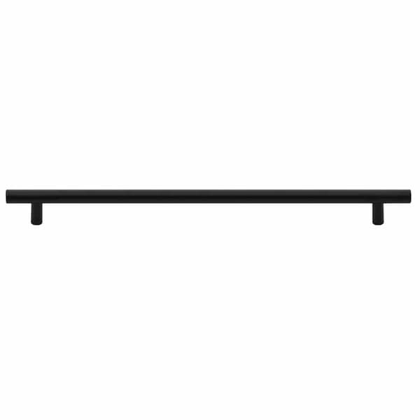 vidaXL skabsgreb 5 stk. sort 480 mm rustfrit stål