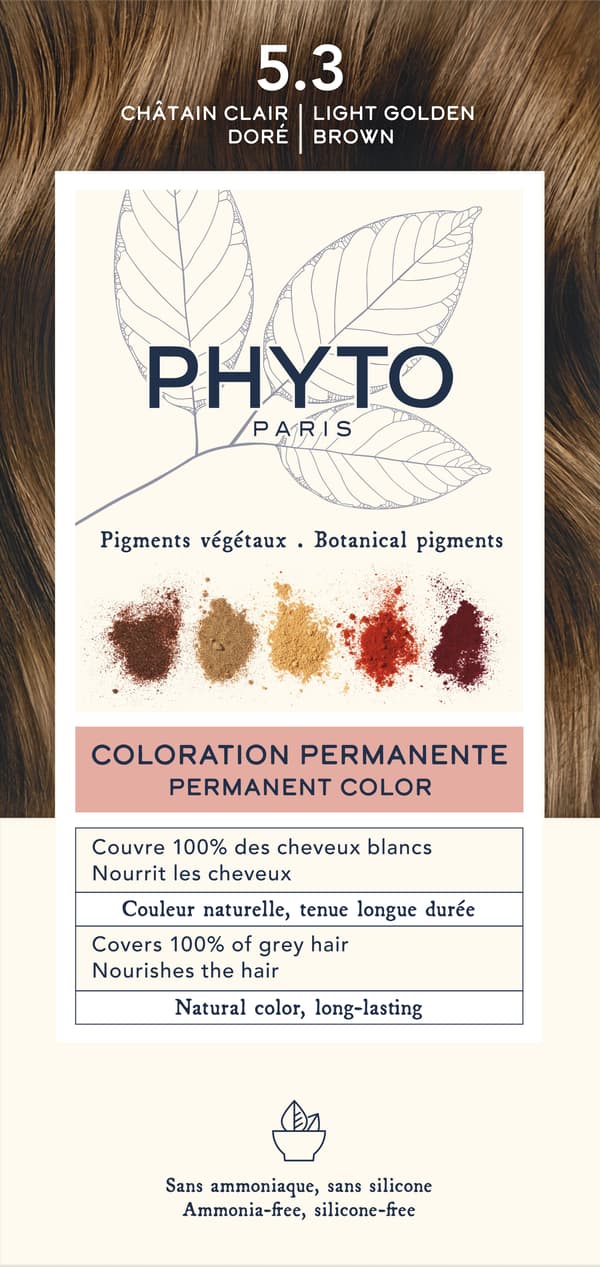 Phyto Color 5.3 Vaalean kullanruskea hiusväri