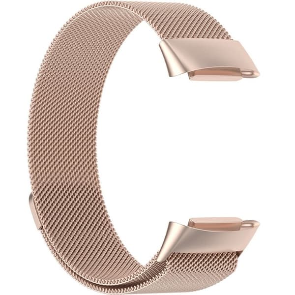 Milanese rem til Fitbit Charge 5, rosaguld