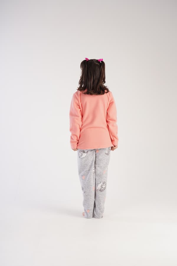 Piger fleece pyjamas til vinter Vienetta 134