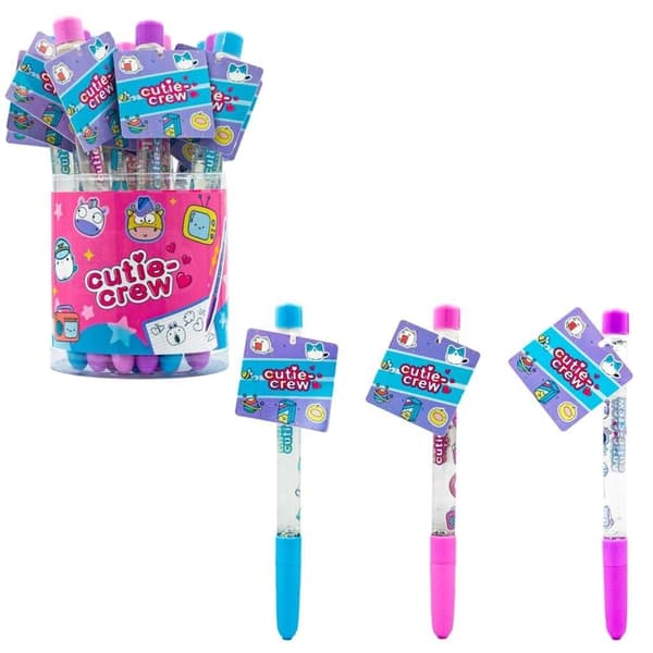 CUTIE CREW glitter mix pen