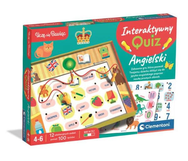 Interaktivt frågesport. Engelska