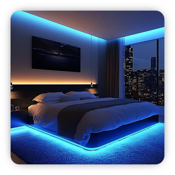 Tuya Zigbee -ohjain RGB+CCT LED-nauhoille