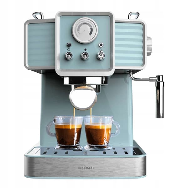 Cecotec Power Espresso 20 Traditionell Ljusblå Kaffemaskin