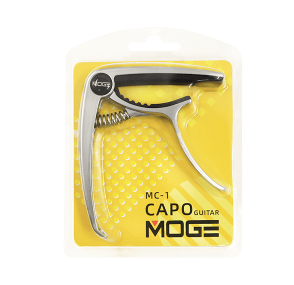 Capo för elektroakustisk gitarr MOGE MC-1 Silver