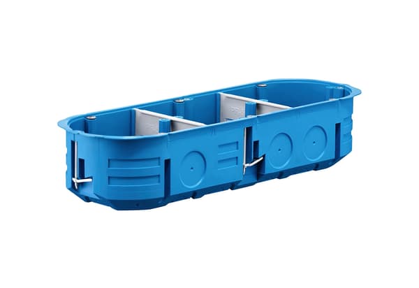 Multibox Infälld Elbox för Regips Kakel 3x60mm 1st Simet