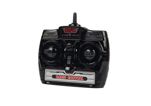Fjärrstyrd poliskupé R/C-bil