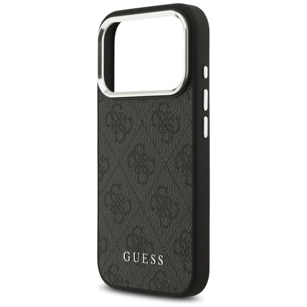 Guess 4G Classic Logo MagSafe-etui til iPhone 17 Pro, sort
