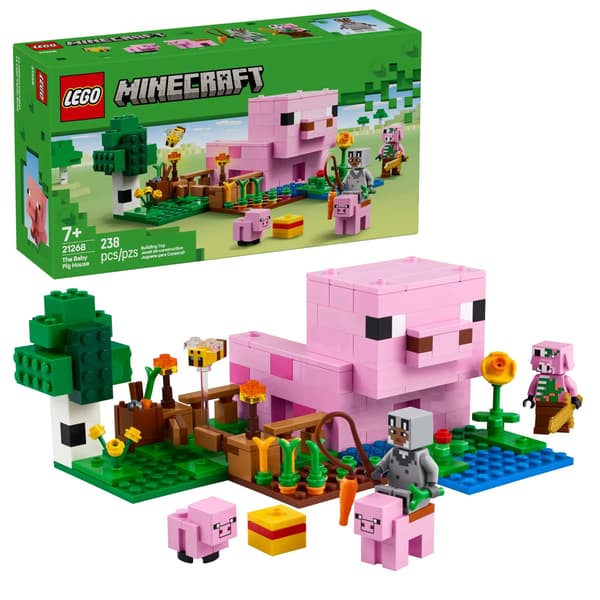 LEGO Minecraft Grislingens Hus 238-delt sæt (21268)
