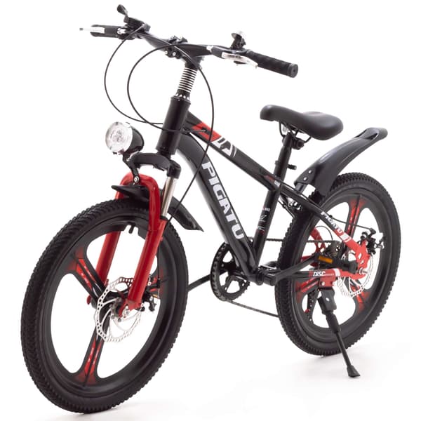 20 TOMMER BØRNECYKEL BØRNECYKEL SKIVEBREMSER SORT