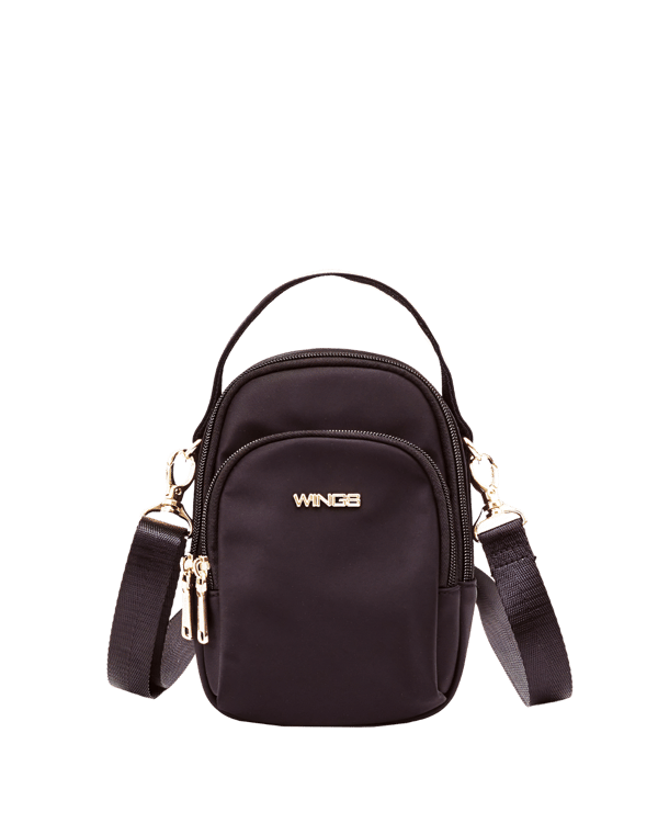 ROSELLA SORT lille crossbody-taske