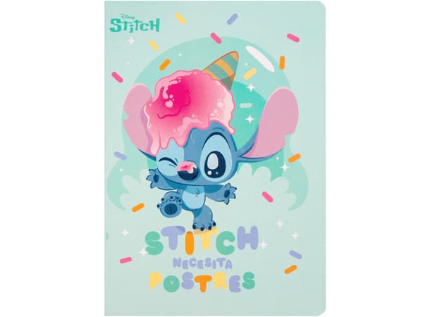 Disney Lilo & Stitch A5 skolblock 60 ark linjerade 77778 coolpack