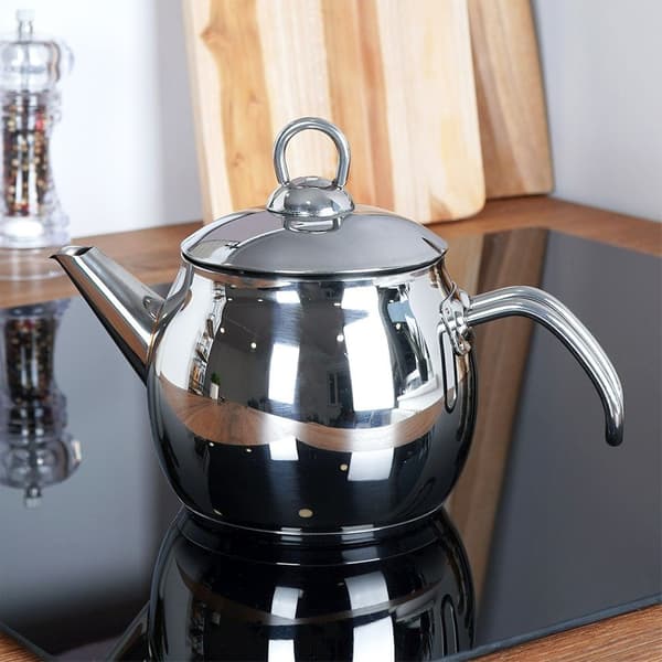 Stålvattenkokare silver ANETT 1,2 l