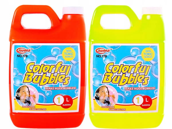 Refillvätska för såpbubblor, såpbubblor, 1L, 1000 ml